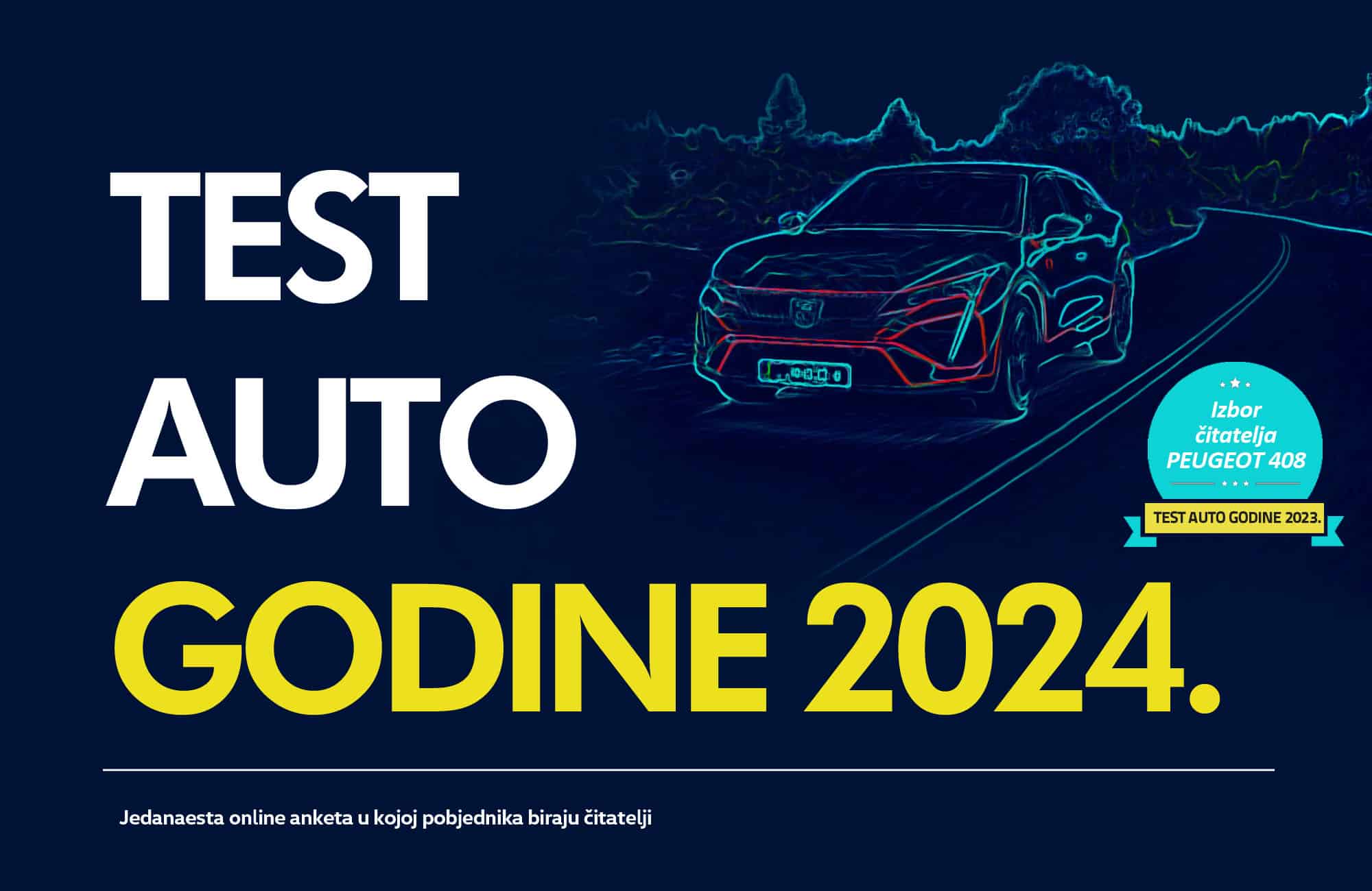 Test auto godine 2024.